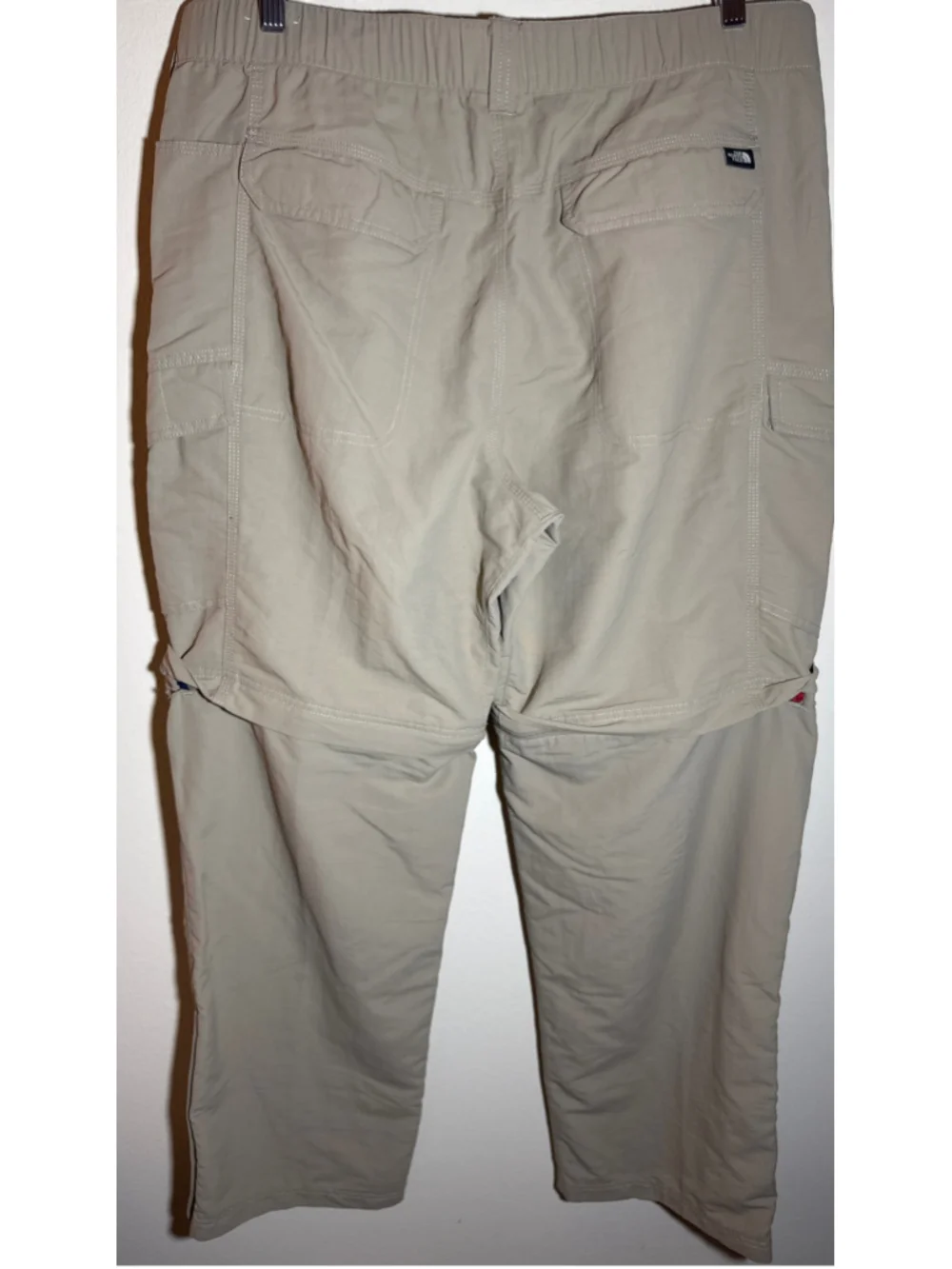 Men's The North Face Convertible Cargo Pants Beige Size 32